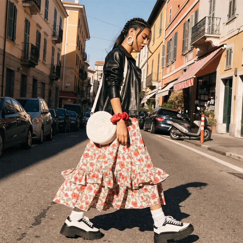 Estilo de vida urbano con prendas YES-ZEE para mujer